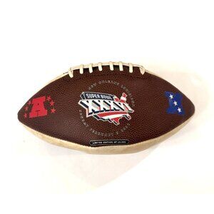 NFL Super Bowl XXXVI (2002) Commemorative Football NE Patriots Defeated STL Rams